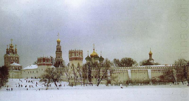 The Novodevichy Monastery, unknow artist